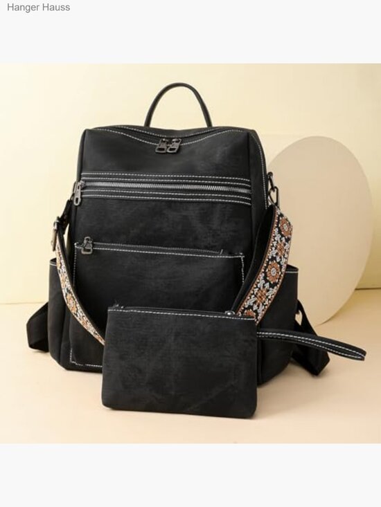 Large Travel Backpack Purse Convertible Multipurpose Handbag main image 4